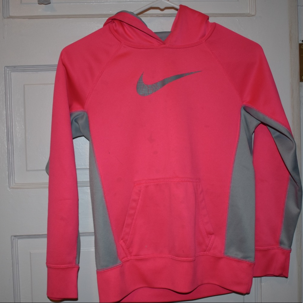 pink nike hoodie